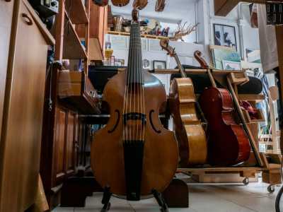 ...tra cui anche la viola da gamba, tipicamente barocca� 